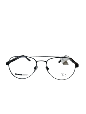 Frame Kacamata Aviator Metal – Hitam Elegan